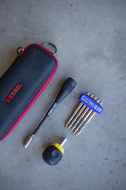 Vessel No.2200MBH Ratcheting Ball Grip Bit Holder with 5 piece bit set in case - Tool Monster