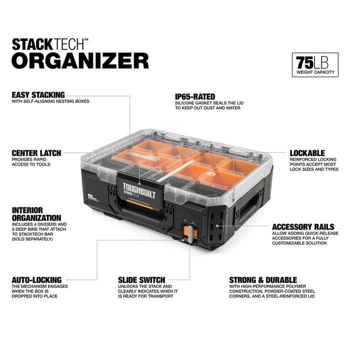 ToughBuilt StackTech Organiser TB-B1-O-30