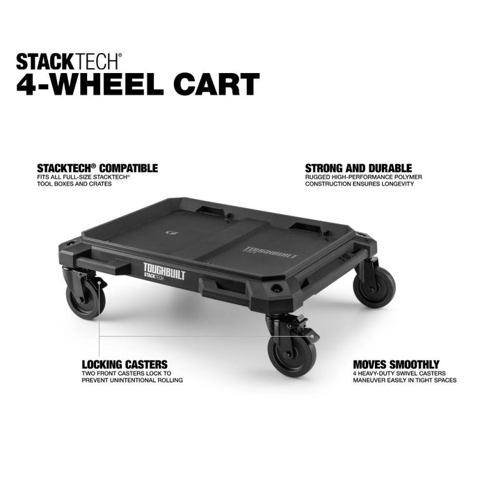 Toughbuilt StackTech 4-wheel Cart TB-B1-T-10