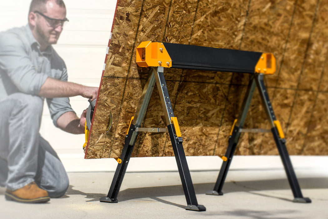 ToughBuilt C650 Sawhorse/Jobsite Table TB-C650 (Twin Pack)