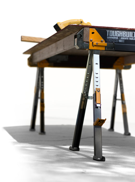 ToughBuilt C700 Sawhorse / Jobsite Table TB-C700 (Twin Pack)