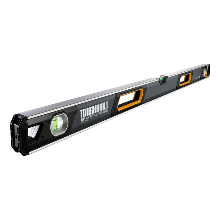 ToughBuilt TB-H2-L-48LH-M 48-in (120cm) Lighted Magnetic Box Level