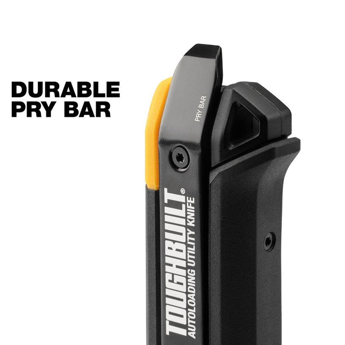 ToughBuilt Autoloading Utility Knife with Pry Bar TB-H4-10-A