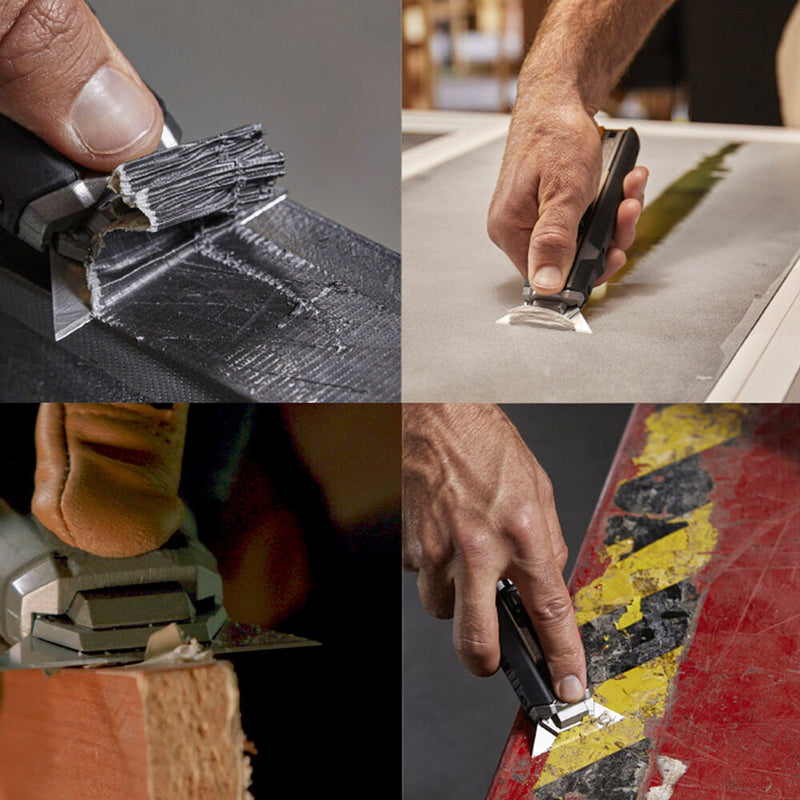 ToughBuilt Scraper Utility Knife (With 5 Utility Knife Blades) TB - H4S5 - 01 - Tool Monster