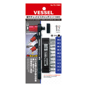 Vessel Plate Rachet Screw Catcher No.TD - 73MC (w/ 10 bits) - Tool Monster