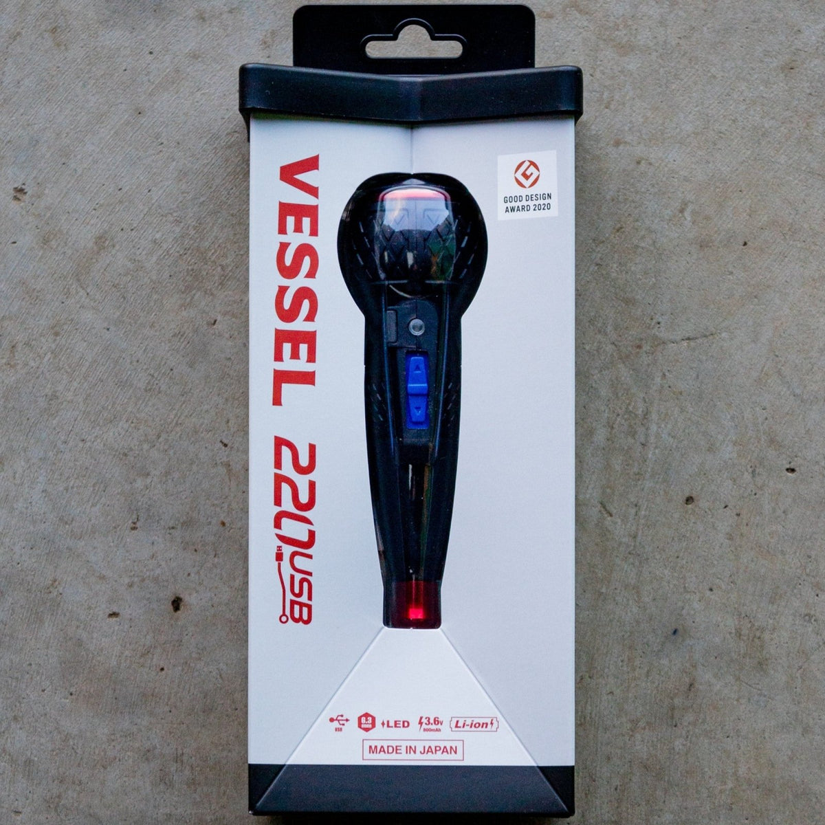 Vessel Rechargeable Ball Grip Screwdriver No.220USB-1F — Tool Monster