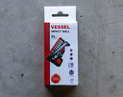 Vessel Set of 10 Torsion Impact Ball Bits + Bit Holder with Philips, Pozidrive & Torx bits - Tool Monster