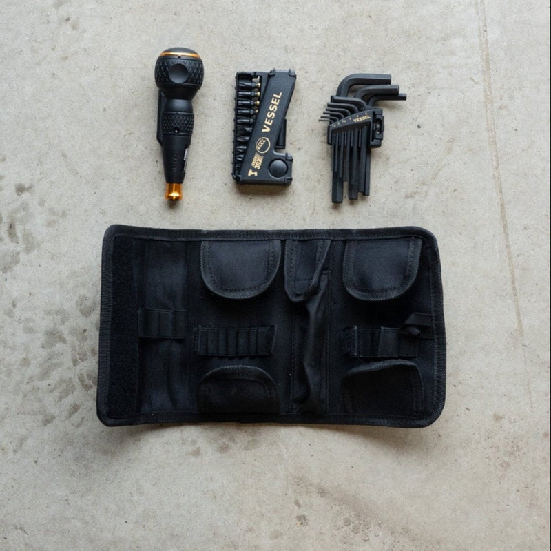 LIMITED EDITION - Vessel USB Rechargeable BALL GRIP Screwdriver Limited Edition Gold Kit - Tool Monster