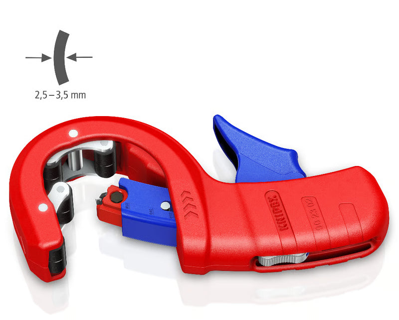 KNIPEX DPT50 Pipe cutter for thick-walled plastic pipes - 90 23 02