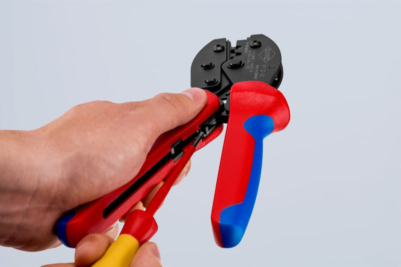 Knipex 97 52 42 PreciForce® Crimping pliers for MC4/MC4 EVO 2 connectors - Tool Monster