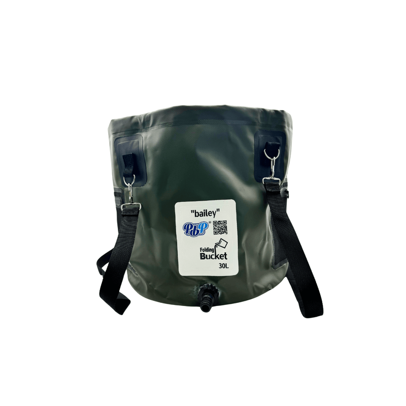 PBP 'Bailey' Folding Bucket [30L with Quick Hose Connector] - Tool Monster