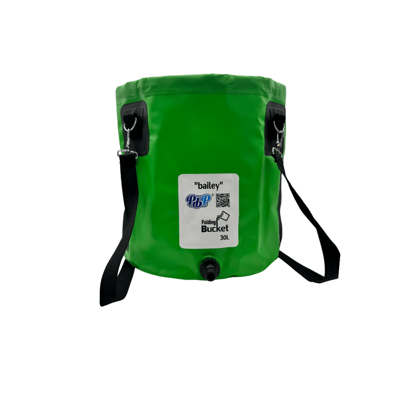 PBP 'Bailey' Folding Bucket [30L with Quick Hose Connector] - Tool Monster