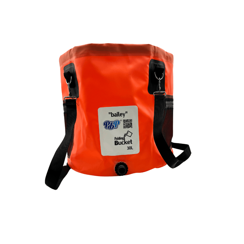 PBP 'Bailey' Folding Bucket [30L with Quick Hose Connector] - Tool Monster