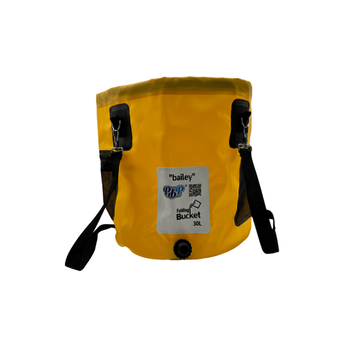 PBP 'Bailey' Folding Bucket [30L with Quick Hose Connector] - Tool Monster