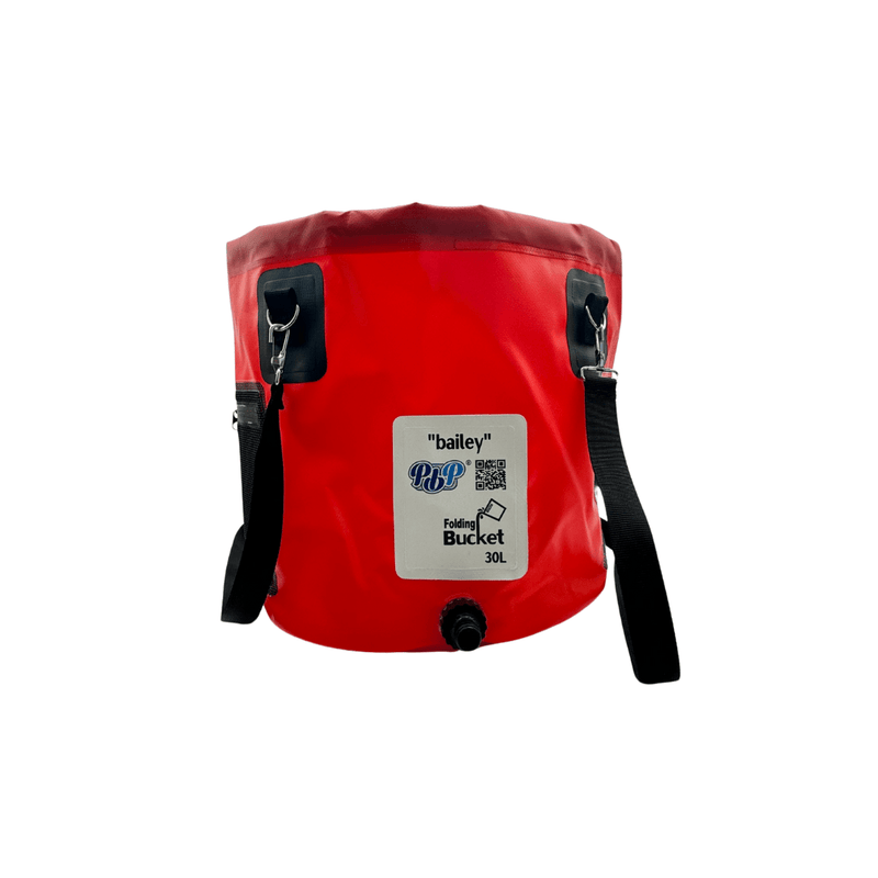 PBP 'Bailey' Folding Bucket [30L with Quick Hose Connector] - Tool Monster