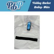 PBP 'Bailey' Folding Bucket [30L with Quick Hose Connector] - Tool Monster