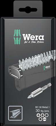 Wera Bit - Check 30 Metal 1 SB, 30 pieces - Tool Monster