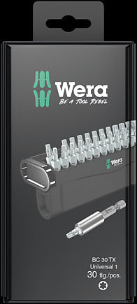 Wera Bit-Check 30 TX Universal 1 SB, 30 pieces