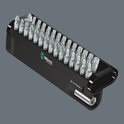 Wera Bit - Check BC 30 Wood 2 SB, 30 pieces - Tool Monster
