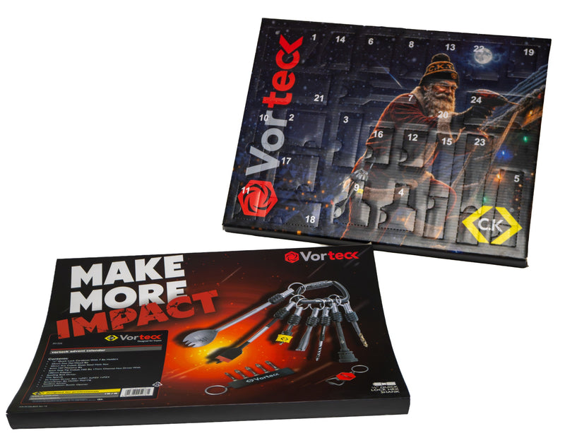 C.K Vorteck Advent Calendar and numbered advent doors
