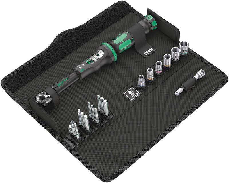 Wera Click-Torque A 6 Set 1, 2.5-25 Nm, 20 pieces (05130110001)