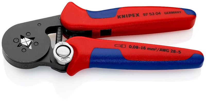 Knipex 97 53 04 Self - Adjusting Crimping Pliers for wire ferrules - Tool Monster