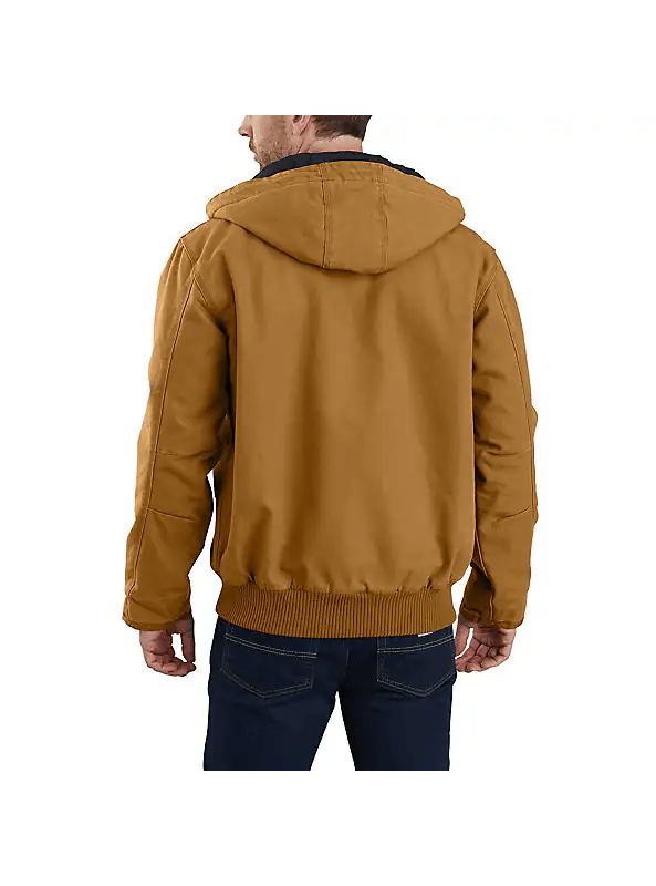 Carhartt Loose Fit Washed Duck Insulated Active Jacket - 3 Warmest Rating - Tool Monster