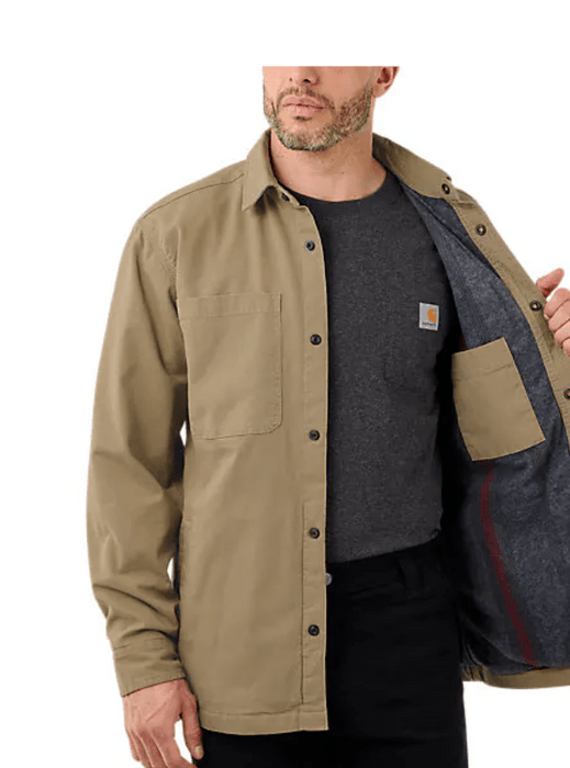 Rugged shirt jacket hot sale