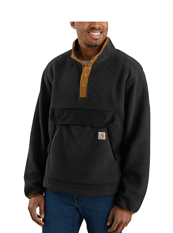 Carhartt Relaxed Fit Fleece Snap Front Jacket - 2 Warmer Rating - Tool Monster