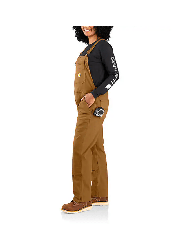 Carhartt Women's Rugged Flex® Loose Fit Canvas Bib Overall - Tool Monster