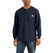 Carhartt® Loose Fit Heavyweight Long - Sleeve Pocket Henley T-Shirt - Tool Monster