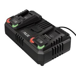 Draper DXPULSE 18V twin fast charger 4.5A