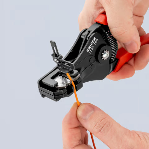 Knipex Insulation Stripper with plastic grips - 12 21 180