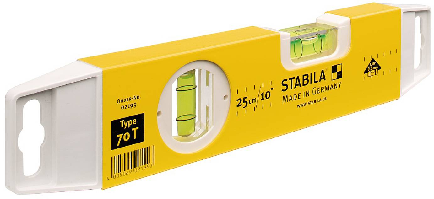 Stabila Box section level 70T/ 25 cm