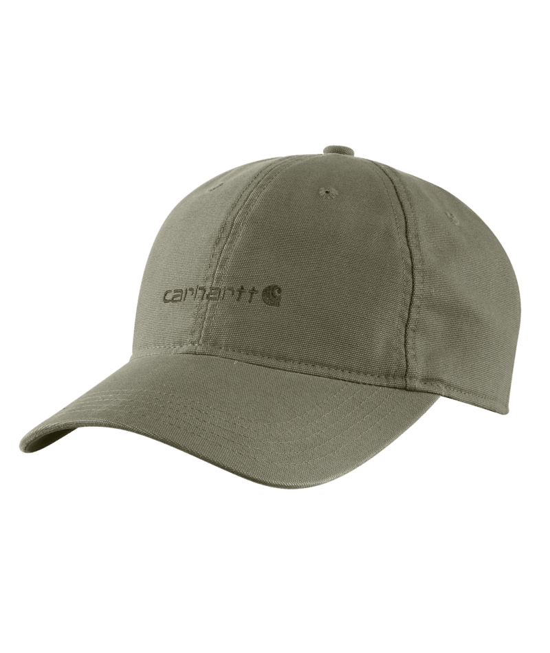 Carhartt Canvas Embroidered Graphic Cap Carhartt Olive