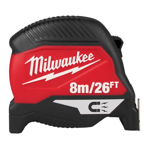 Milwaukee 4932498771 Gen IV Magnetic Tape Measure 8m 26ft
