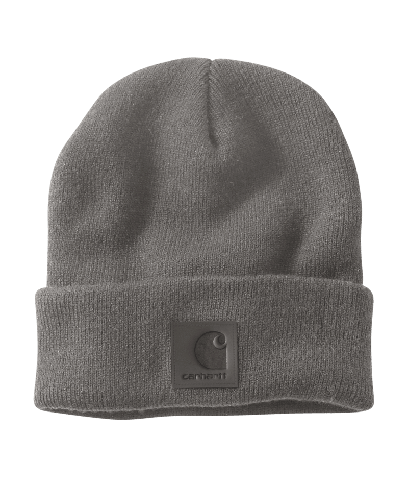 Carhartt Leatherette Watch Cap Beanie Mud gray