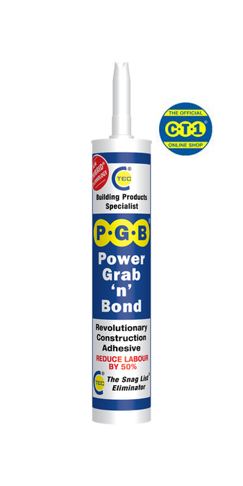 Powerful High Grab and Bond Construction Adhesive
