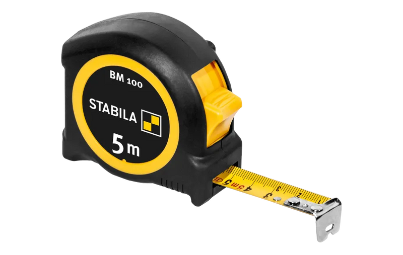 Stabila Pocket Tape BM 100 3m Metric Scale