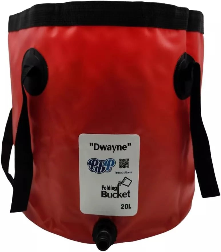 PBP 'Dwayne' Folding Bucket [20L with Quick Hose Connector]