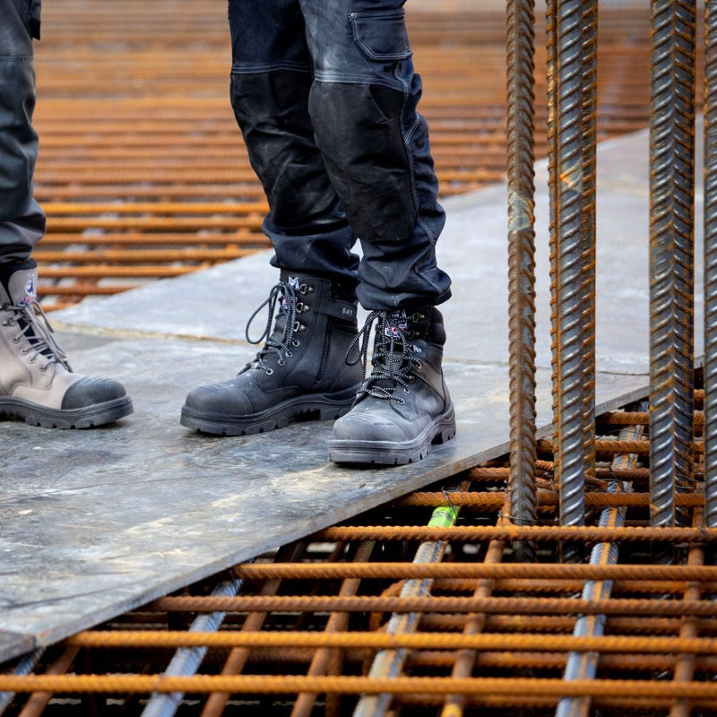 Steel Blue Southern Cross GraphTEC™ Scuff - Black - Tool Monster