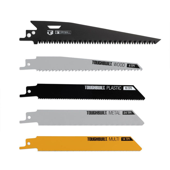 ToughBuilt Folding Jab Saw + 4 Blades TB-H4S5-23FU