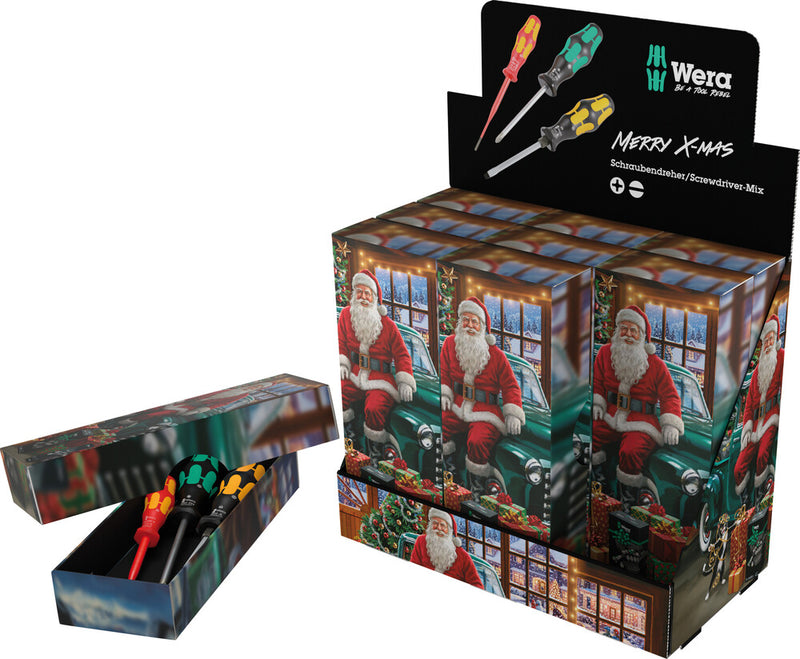 Wera 100/300/900 Mixed Screwdriver Set Christmas 2026 – 3 Piece