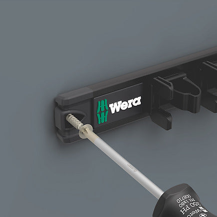 Wera 9611 Magnetic rail for up to 9 Kraftform screwdrivers, empty