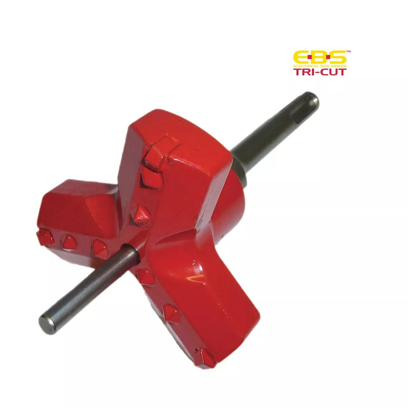 Armeg Tri - Cut Round Cutter c/w SDS Plus Drive Adaptor - Tool Monster