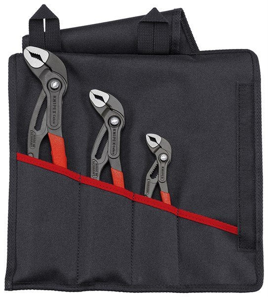 Knipex Cobra® 3 Piece Waterpump Plier Set (150, 250 & 300mm) - 00 19 55 S9 - Tool Monster