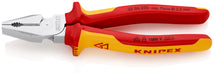 High Leverage Combination Pliers 1000V-insulated 200mm - 02 06 200 Tool Monster