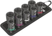 Wera Tools 05004580001 Belt C Impaktor 1 socket set, 1/2" drive, 10 pieces - Tool Monster