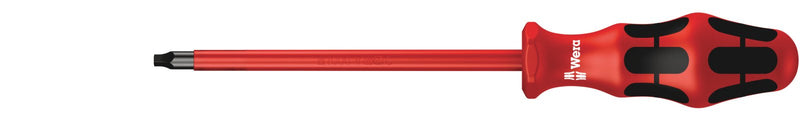 Wera 168 i VDE Insulated screwdriver for square socket head screws,  3 x 150 mm - Tool Monster