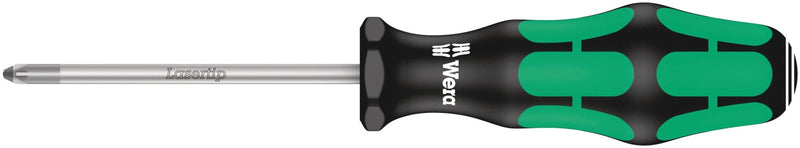 Wera 355 PZ Screwdriver for Pozidriv screws, PZ 1 x 80 mm - Tool Monster